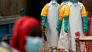 Health officials in DRC