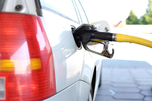 Petrol station in Malawi during fuel shortage