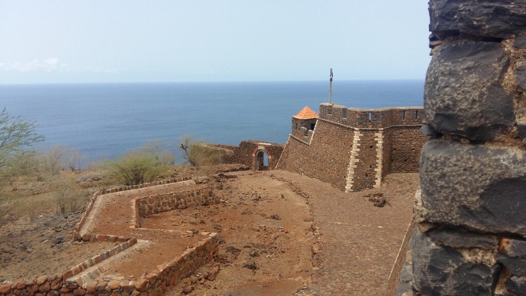Cape Verde island ocean