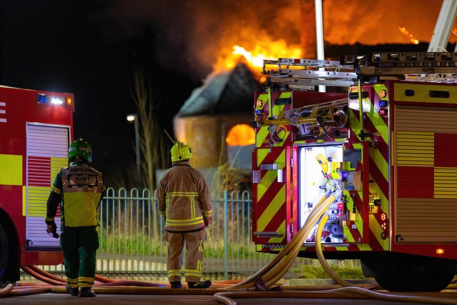 Firefighters emergency response at Utumishi Girls Secondary School