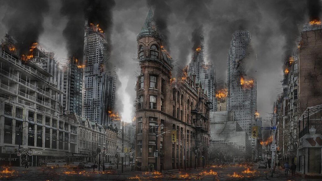 War destruction Congo