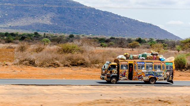 Kenya matatu bus