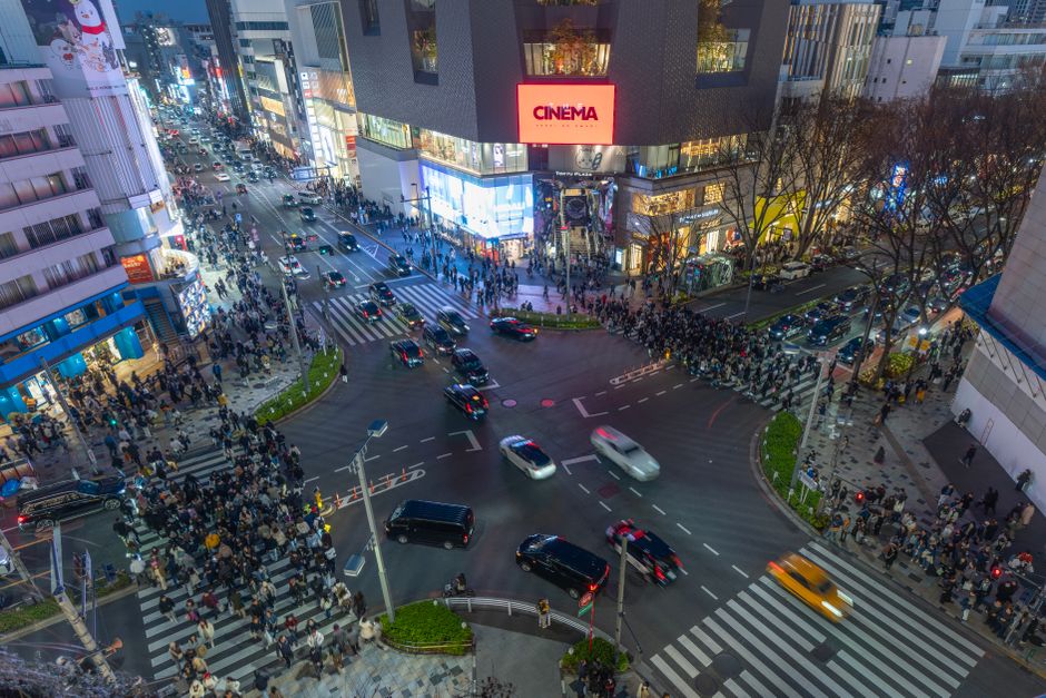 Japan fans flood Shibuya Crossing to celebrate 4-0 World Cup rout of Tunisia