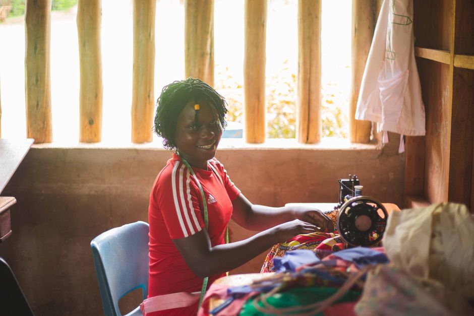 After a deadly raid, a displaced Nigerian mother rebuilds her life stitch by stitch